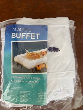 Inflatable Buffet Cooler / White